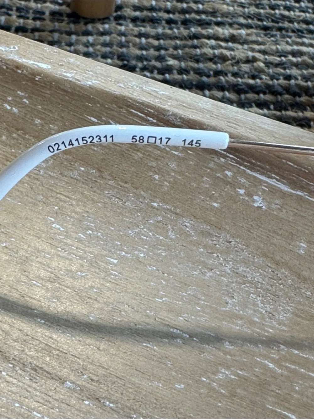 NWOT - Juicy Couture - Tony White and Gold Framed Aviators